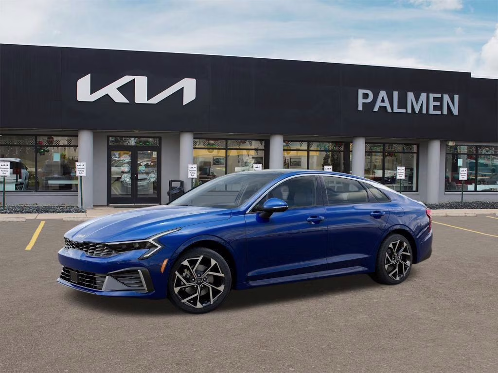 2026 Yacht Blue Kia K5 EX FWD Sedan