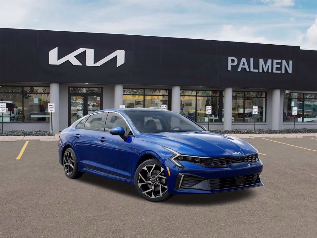2026 Yacht Blue Kia K5 EX FWD Sedan