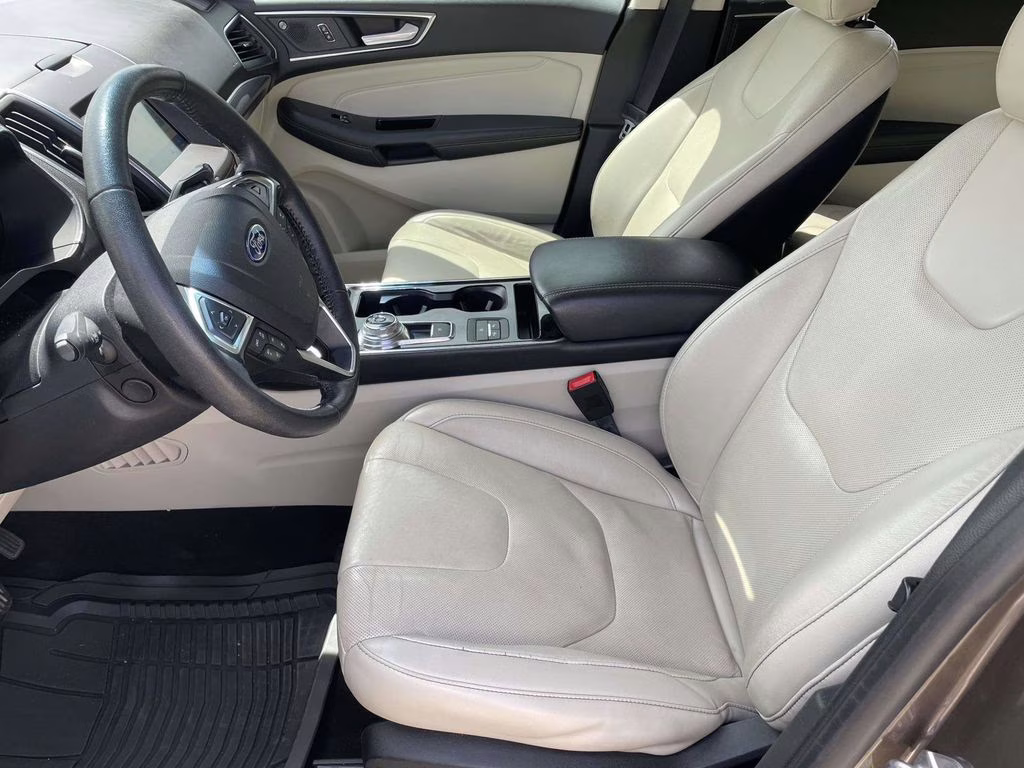 2019 Stone Gray Metallic Ford Edge Titanium FWD SUV