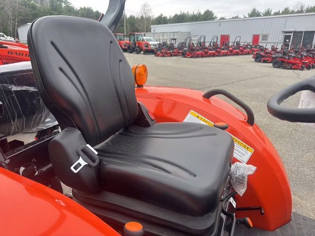 2026 Orange Bad Boy 4025H Loader Backhoe w industrial tires