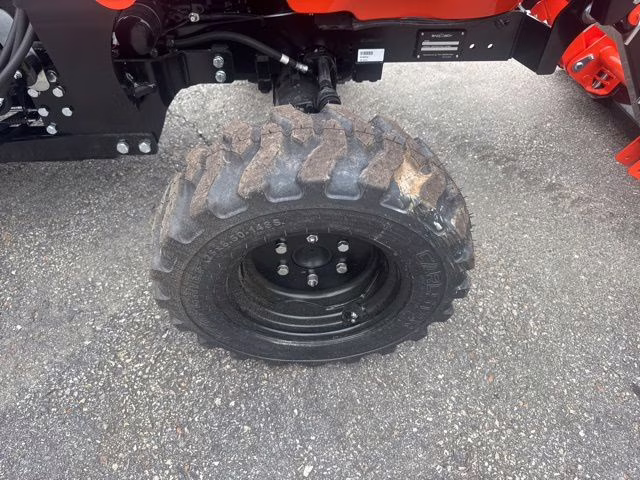 2026 Orange Bad Boy 4025H Loader Backhoe w industrial tires
