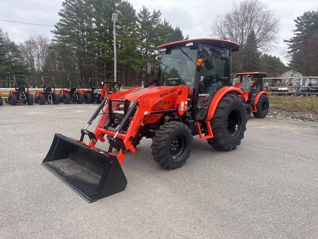 2026 Orange Bad Boy 5055CH Loader w industrial tires