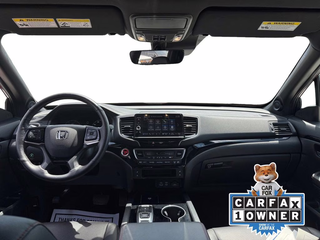 2025 Radiant Red Honda Ridgeline Black Edition AWD Truck