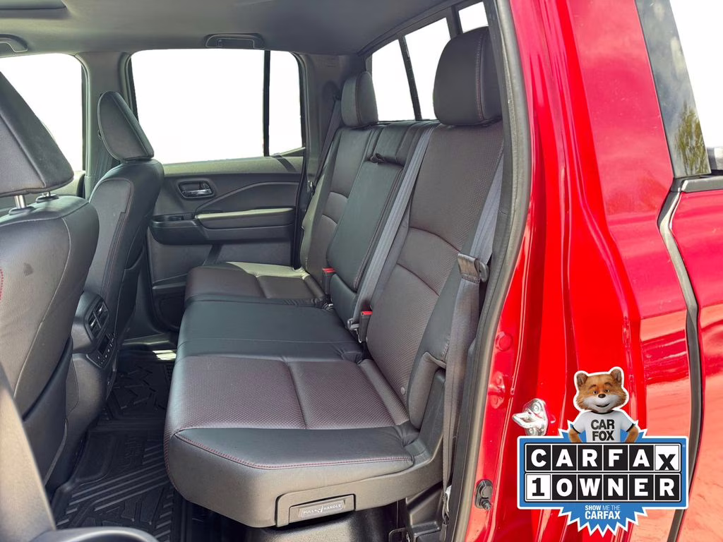 2025 Radiant Red Honda Ridgeline Black Edition AWD Truck