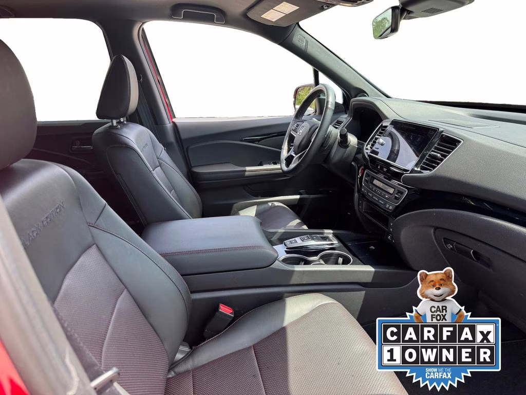 2025 Radiant Red Honda Ridgeline Black Edition AWD Truck