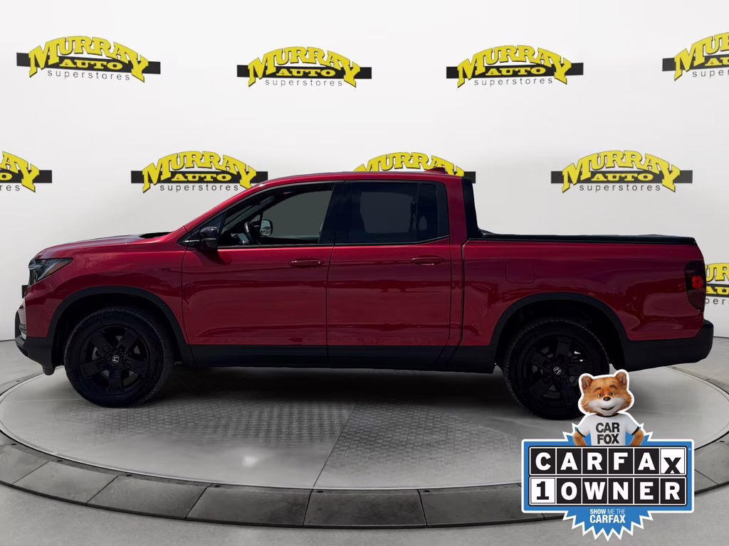 2025 Radiant Red Honda Ridgeline Black Edition AWD Truck