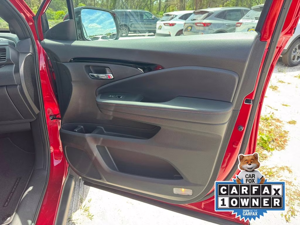 2025 Radiant Red Honda Ridgeline Black Edition AWD Truck