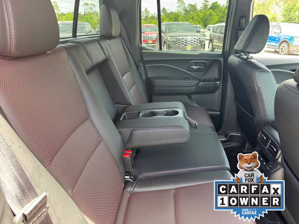 2025 Radiant Red Honda Ridgeline Black Edition AWD Truck