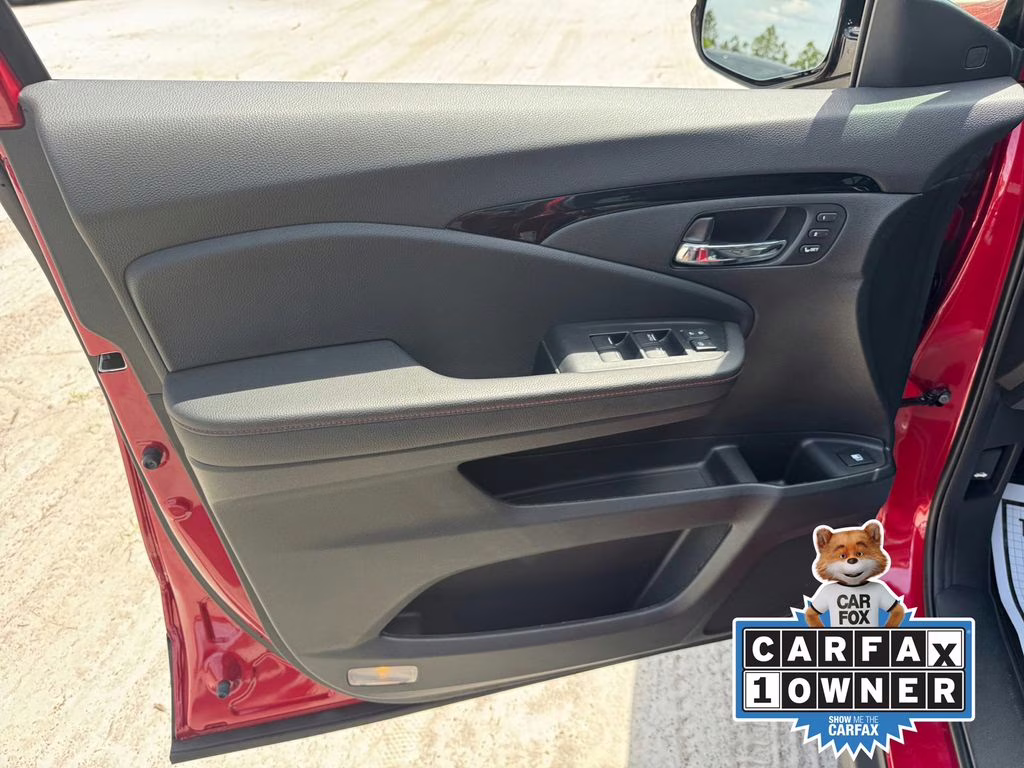 2025 Radiant Red Honda Ridgeline Black Edition AWD Truck