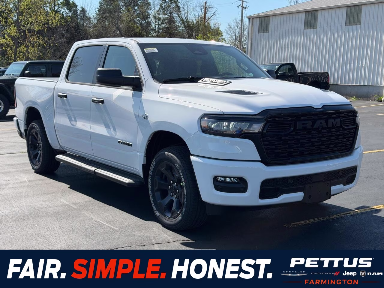 2026 Bright White Clearcoat Ram 1500 Express 4X4 Truck