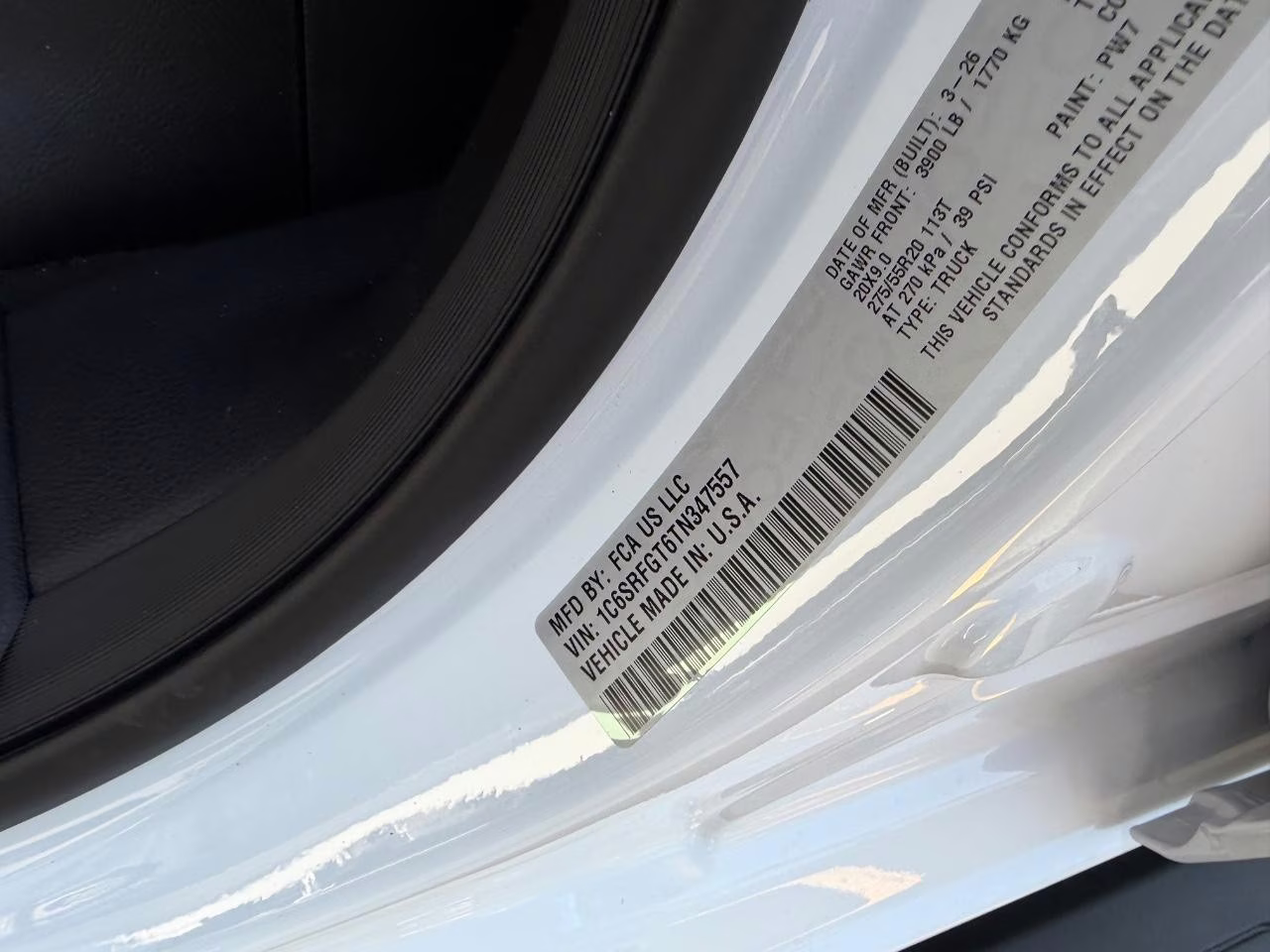 2026 Bright White Clearcoat Ram 1500 Express 4X4 Truck