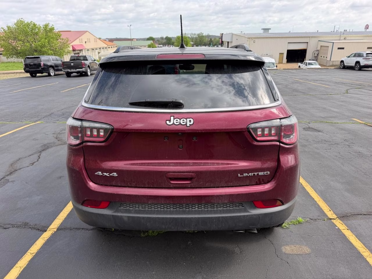 2020 Velvet Red Pearlcoat Jeep Compass Limited 4X4 SUV