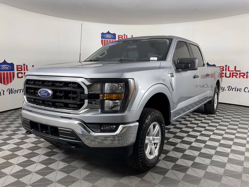 2023 Iconic Silver Metallic Ford F-150 XLT 4X4 Truck