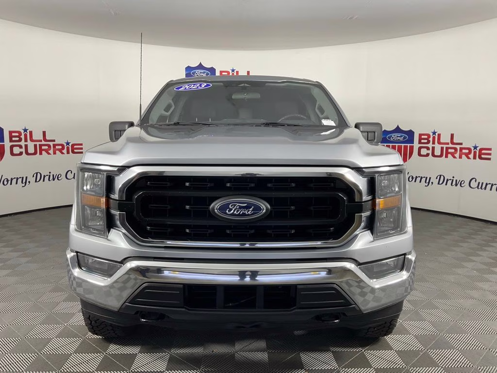 2023 Iconic Silver Metallic Ford F-150 XLT 4X4 Truck