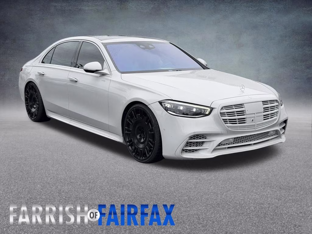 2022 Onyx Black Mercedes-Benz S-Class S 580 AWD Sedan