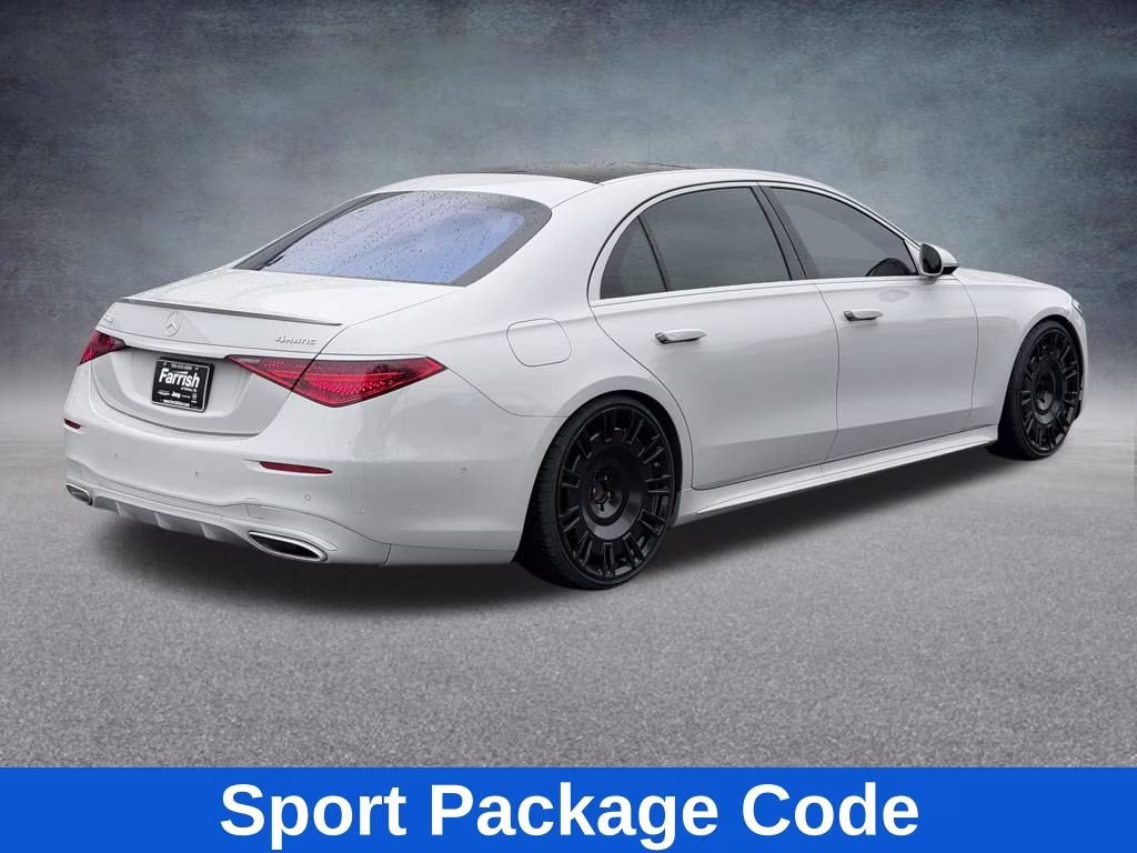 2022 Onyx Black Mercedes-Benz S-Class S 580 AWD Sedan