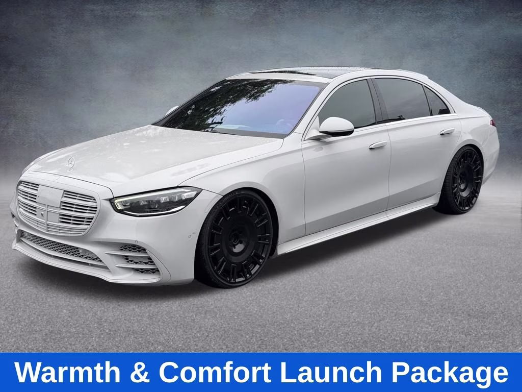 2022 Onyx Black Mercedes-Benz S-Class S 580 AWD Sedan