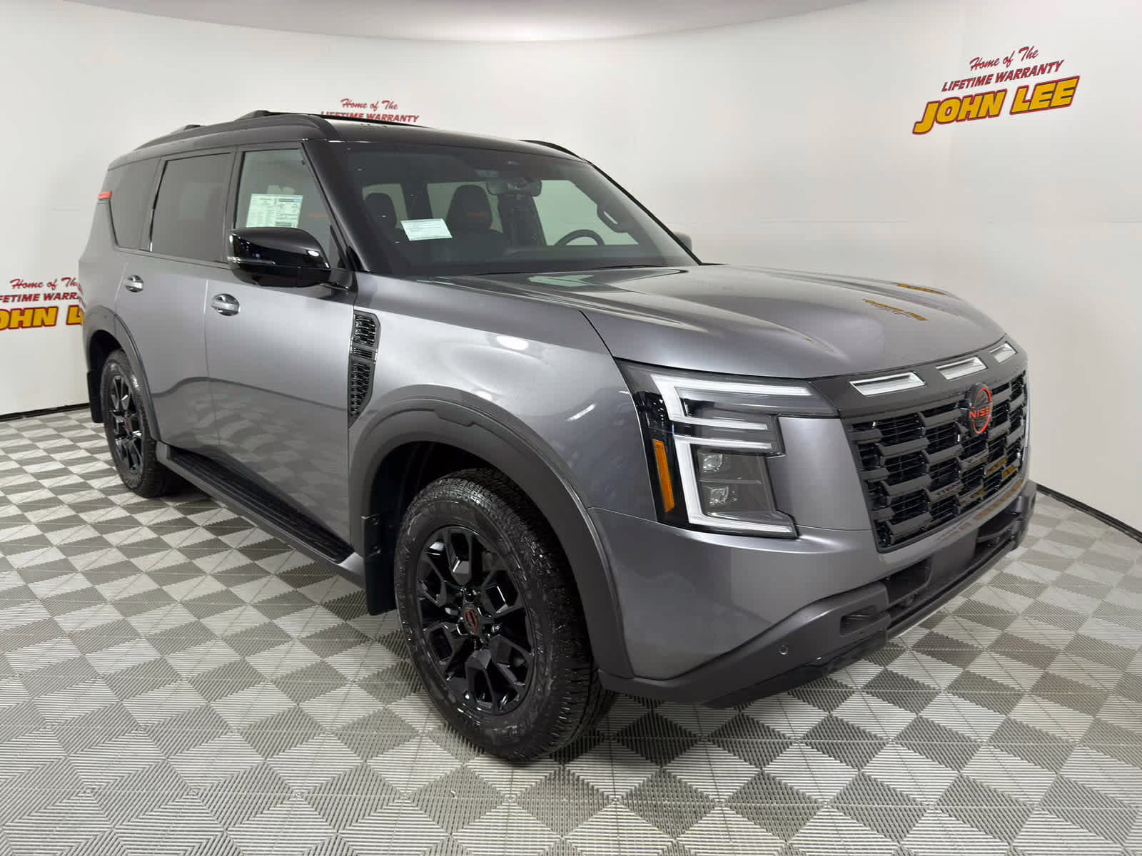 2026 Gun Metallic/Super Black Nissan Armada PRO-4X 4X4 SUV
