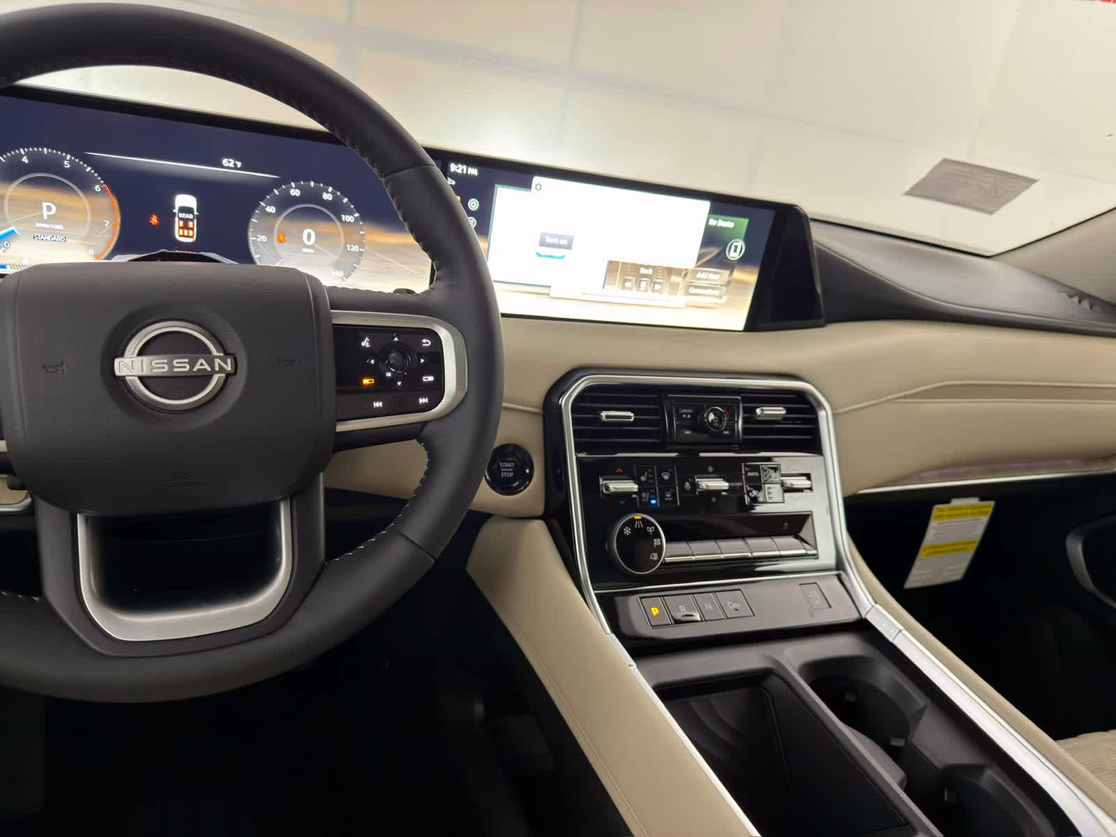 2026 Super Black Nissan Armada Platinum RWD SUV