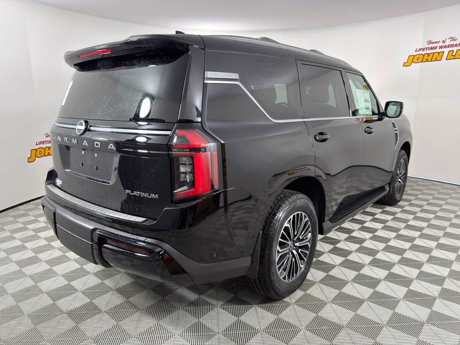2026 Super Black Nissan Armada Platinum RWD SUV