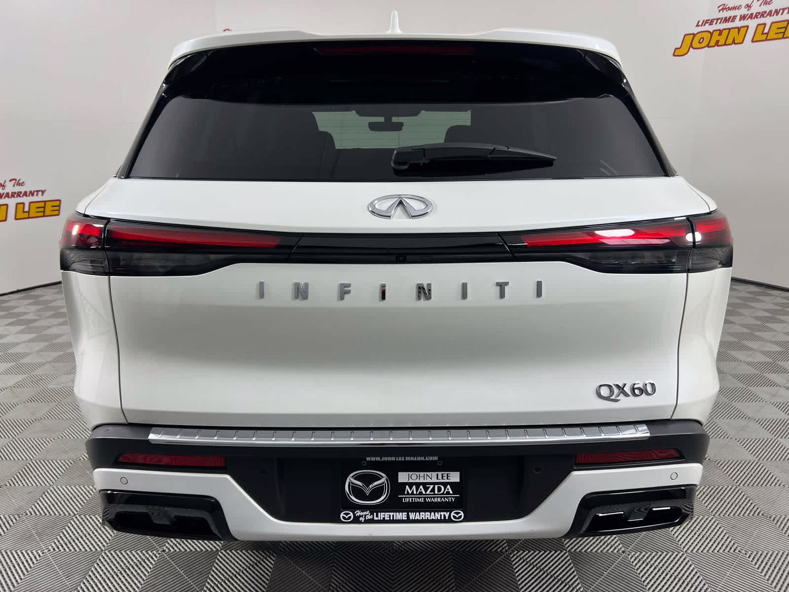 2023 Majestic White INFINITI QX60 LUXE FWD SUV
