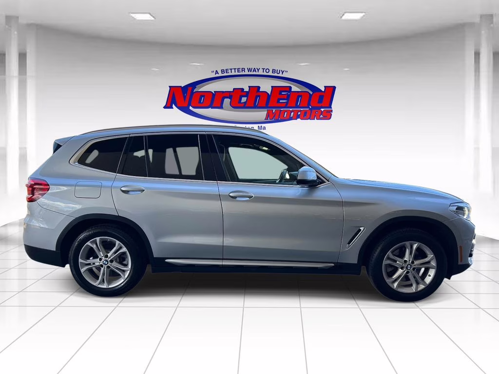 2021 Glacier Silver Metallic BMW X3 xDrive30i AWD SUV