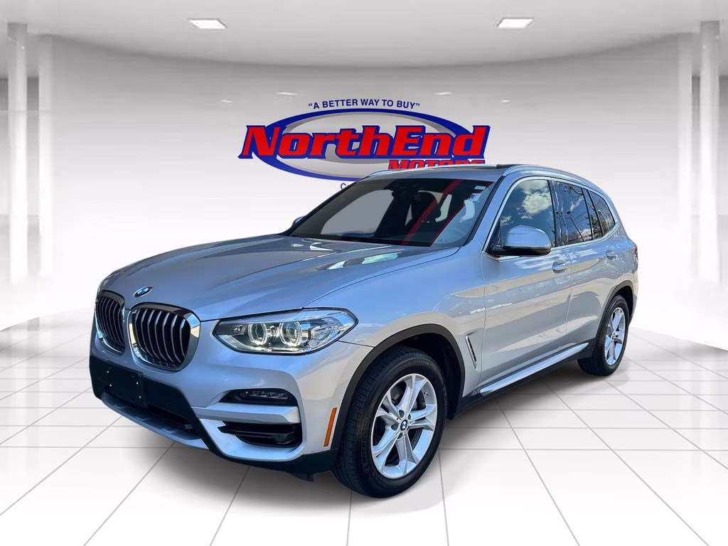 2021 Glacier Silver Metallic BMW X3 xDrive30i AWD SUV