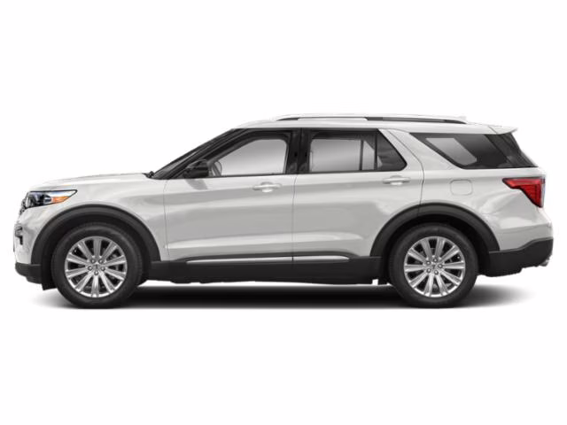 2020 Oxford White Ford Explorer Limited 4X4 SUV