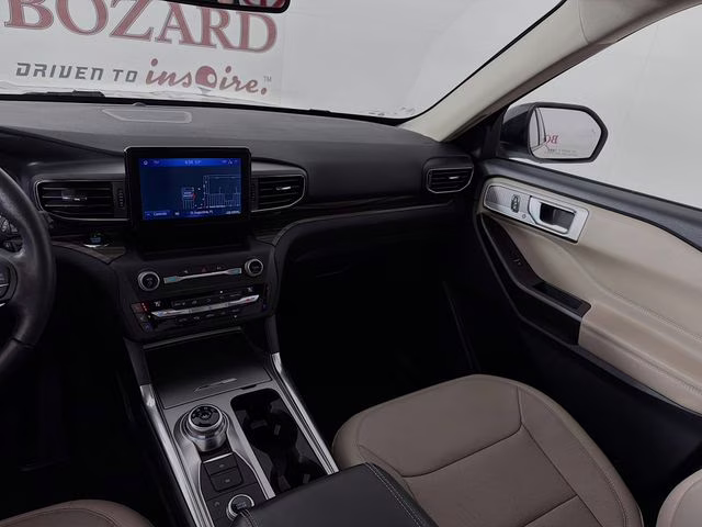 2020 White Metallic Ford Explorer Limited 4X4 SUV