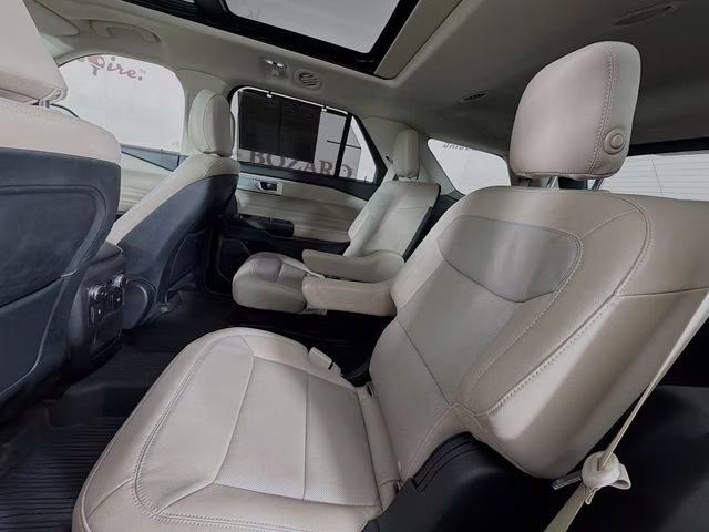 2020 White Metallic Ford Explorer Limited 4X4 SUV