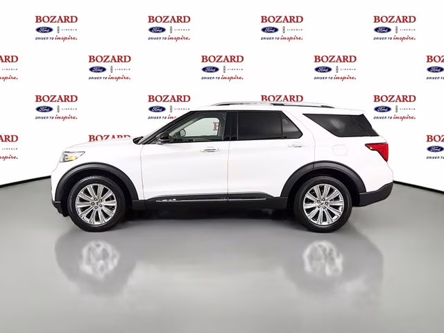 2020 White Metallic Ford Explorer Limited 4X4 SUV