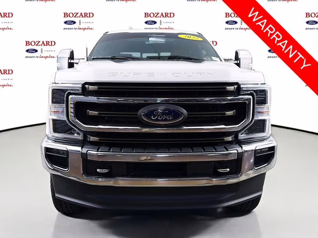 2022 White Metallic Ford Super Duty F-350 SRW King Ranch 4X4 Truck