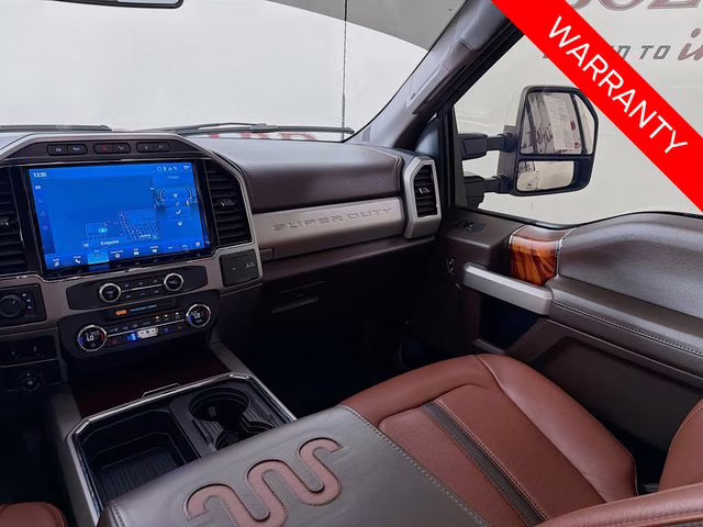 2022 White Metallic Ford Super Duty F-350 SRW King Ranch 4X4 Truck