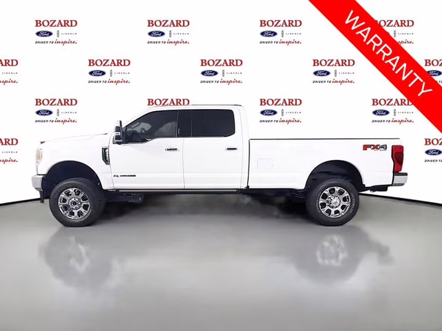 2022 White Metallic Ford Super Duty F-350 SRW King Ranch 4X4 Truck