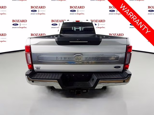 2022 White Metallic Ford Super Duty F-350 SRW King Ranch 4X4 Truck