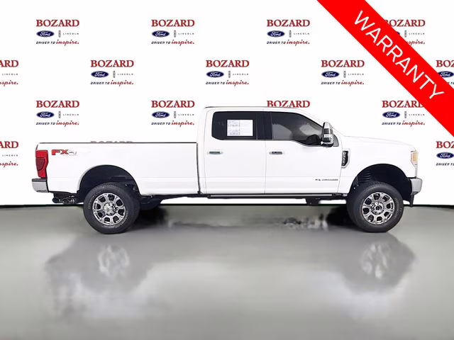 2022 White Metallic Ford Super Duty F-350 SRW King Ranch 4X4 Truck