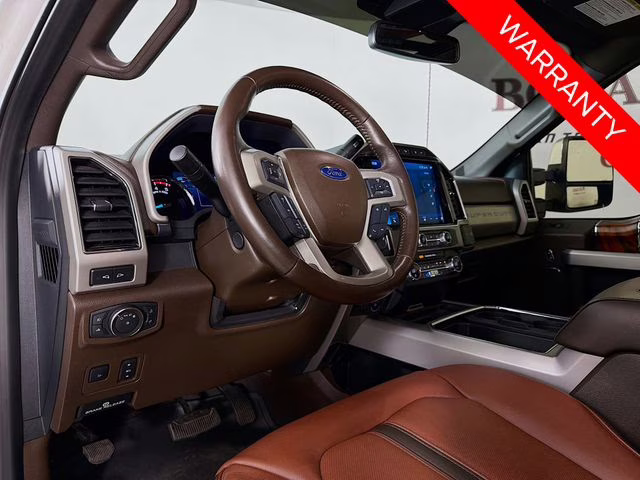 2022 White Metallic Ford Super Duty F-350 SRW King Ranch 4X4 Truck