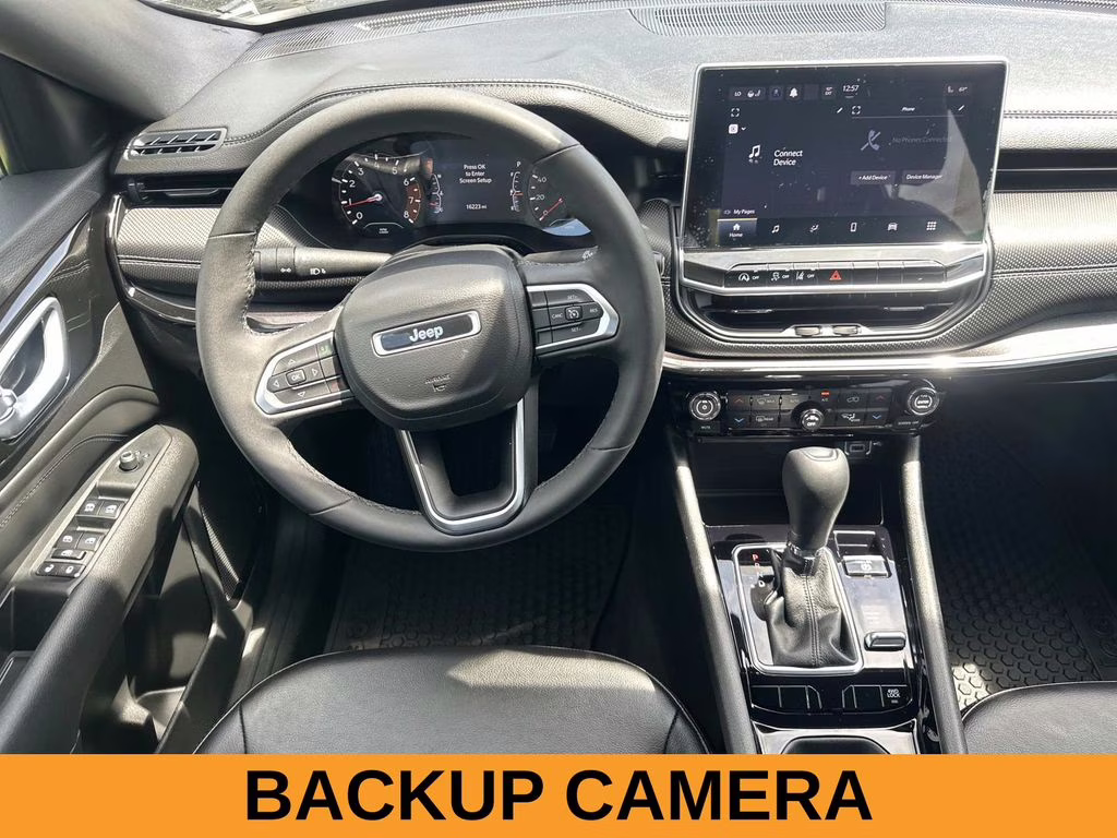 2023 Bright White Clearcoat Jeep Compass Altitude 4X4 SUV