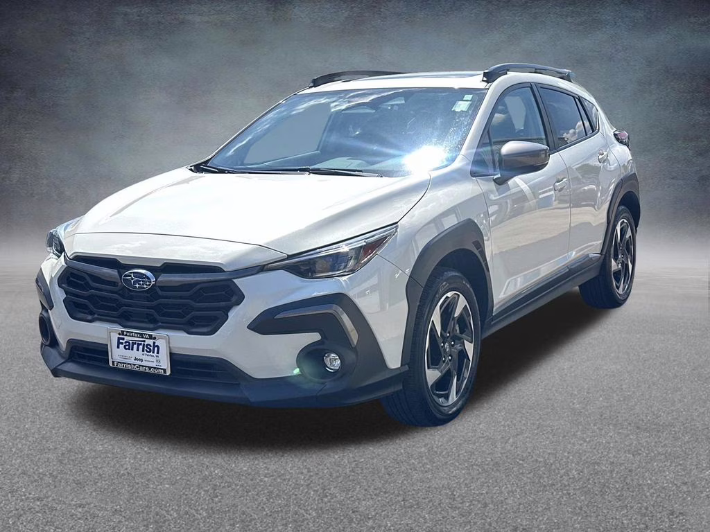 2024 Crystal White Pearl Subaru Crosstrek Limited AWD SUV