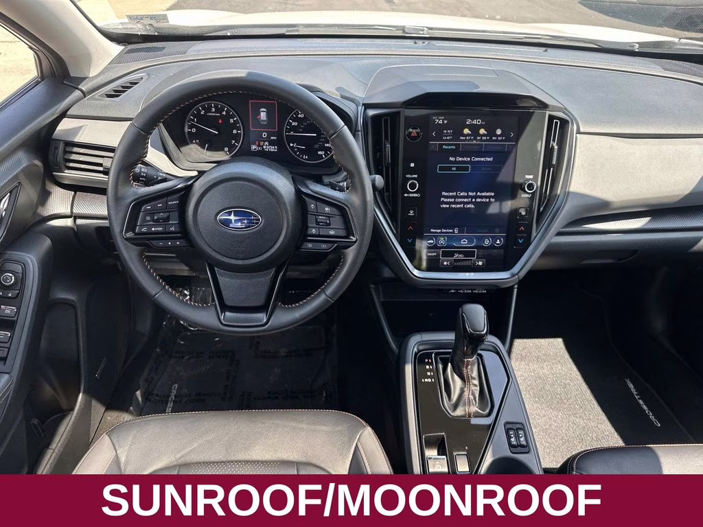 2024 Crystal White Pearl Subaru Crosstrek Limited AWD SUV