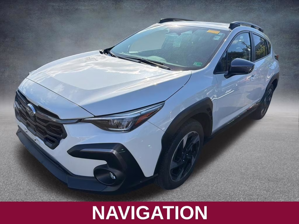 2024 Crystal White Pearl Subaru Crosstrek Limited AWD SUV