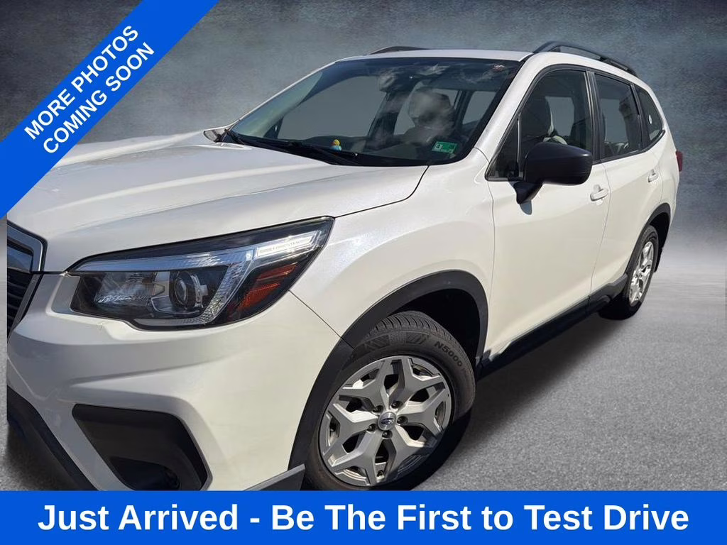 2020 Crystal White Pearl Subaru Forester Base AWD SUV