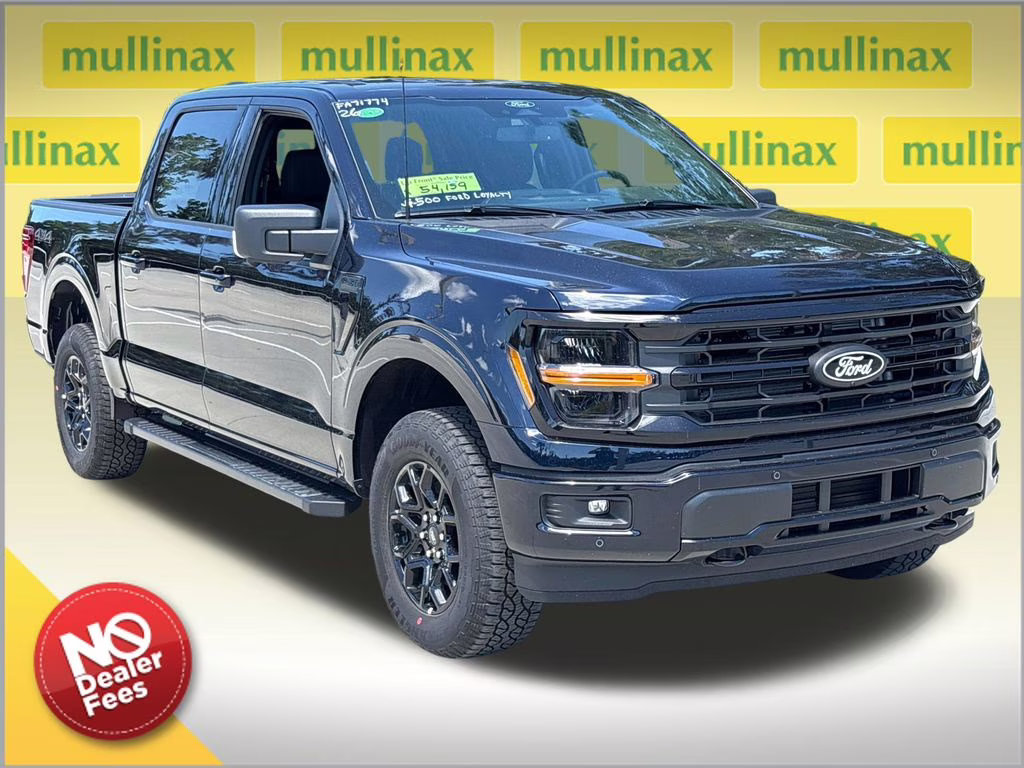 2026 Antimatter Blue Metallic Ford F-150 XLT 4X4 Truck