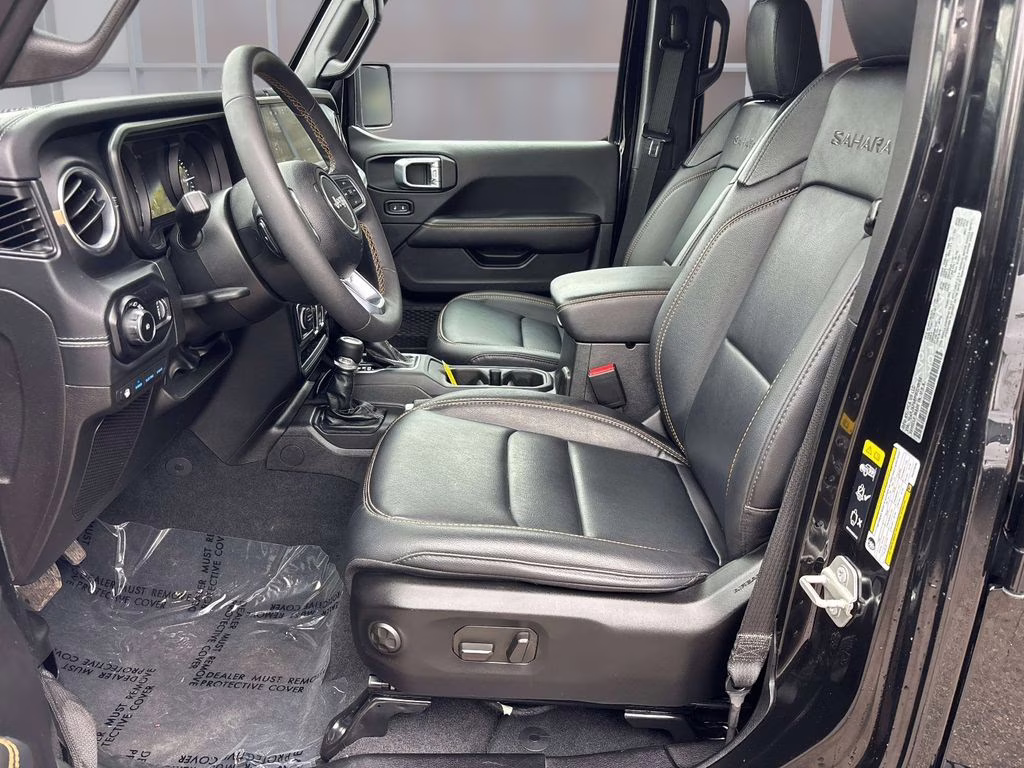 2024 Black Clearcoat Jeep Wrangler Sahara 4xe 4X4 SUV