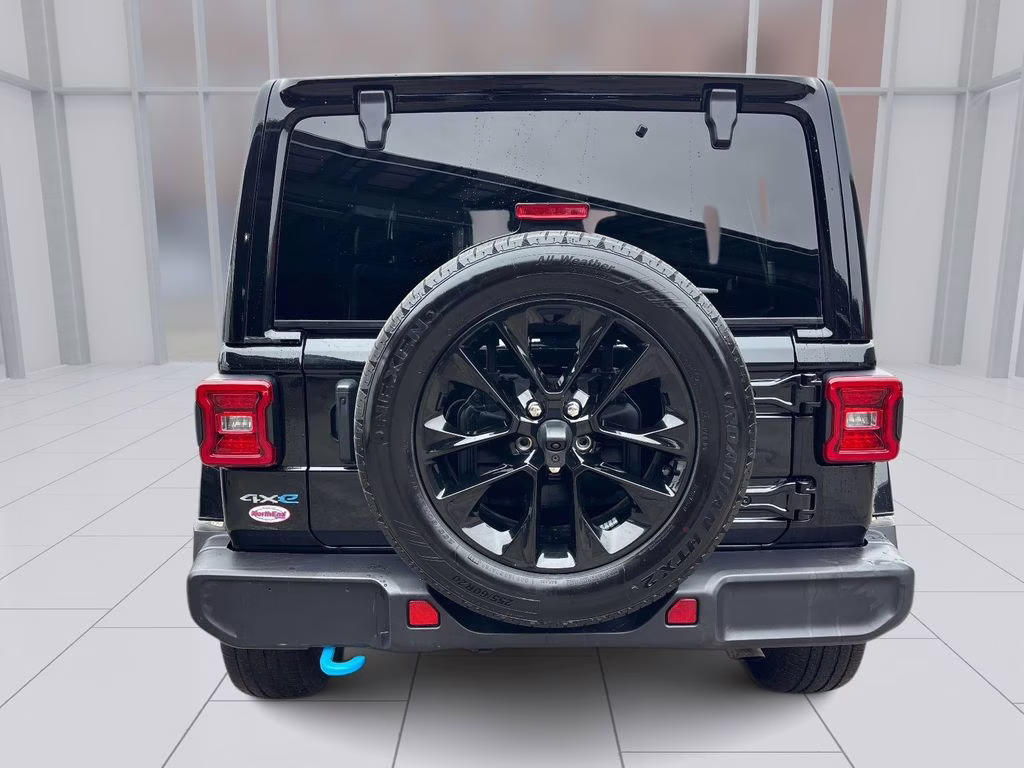 2024 Black Clearcoat Jeep Wrangler Sahara 4xe 4X4 SUV