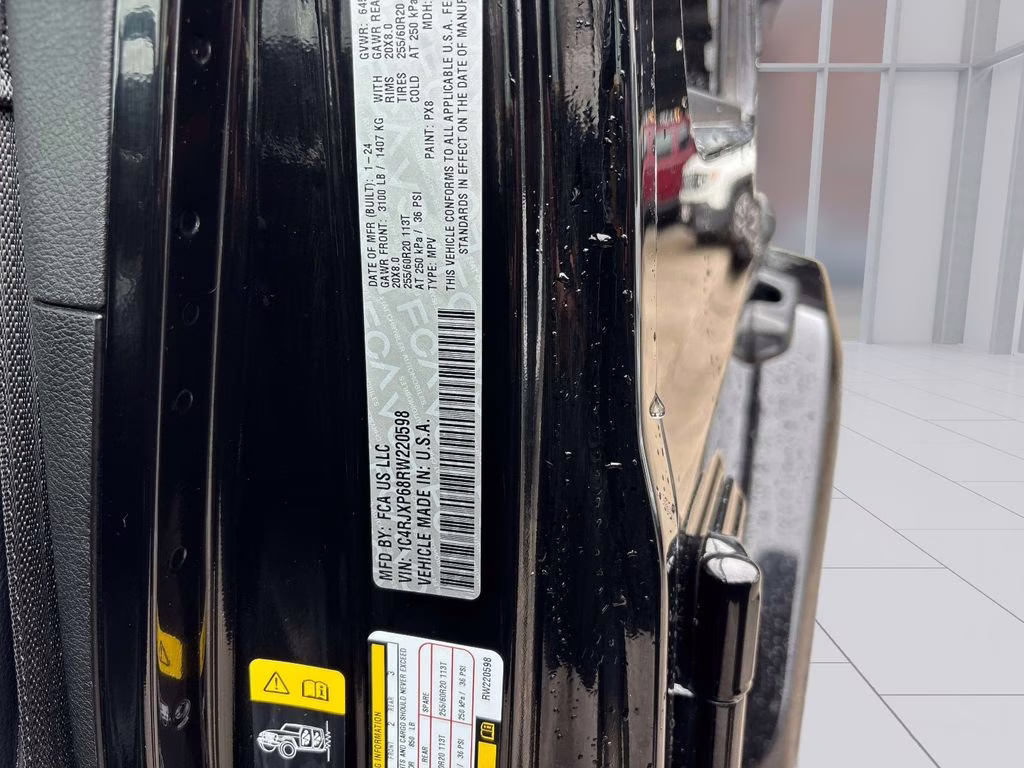 2024 Black Clearcoat Jeep Wrangler Sahara 4xe 4X4 SUV