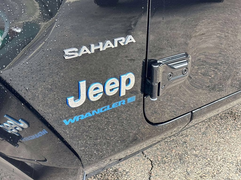 2024 Black Clearcoat Jeep Wrangler Sahara 4xe 4X4 SUV