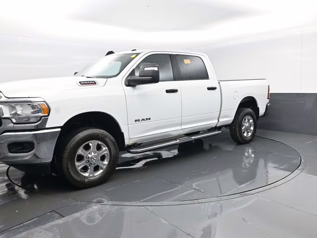 2024 Bright White Clearcoat Ram 2500 Big Horn 4X4 Truck