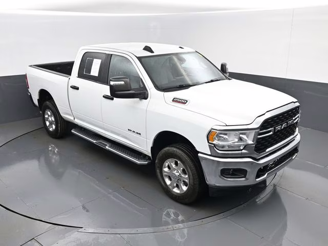 2024 Bright White Clearcoat Ram 2500 Big Horn 4X4 Truck