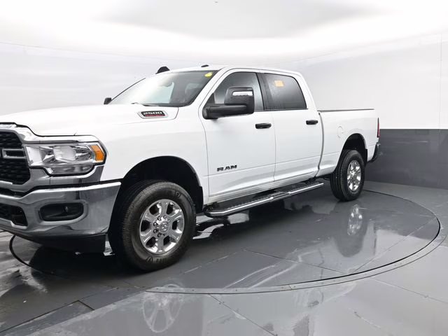 2024 Bright White Clearcoat Ram 2500 Big Horn 4X4 Truck